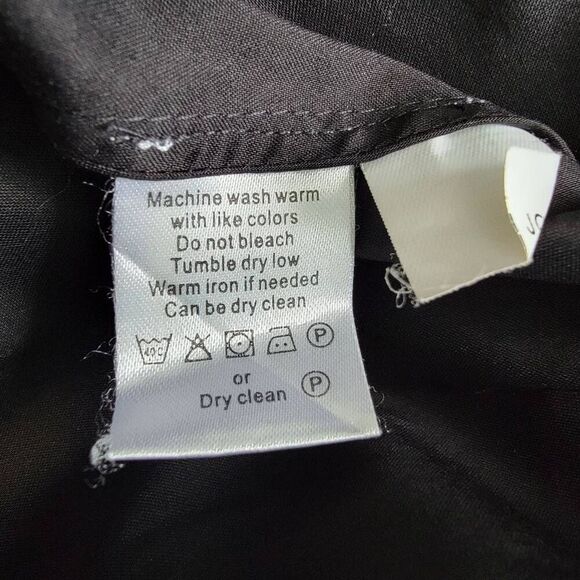 Diane Von Furstenberg Jolie Dress Size 2 Black Spaghetti Strap Tie Waist - Picture 6 of 7